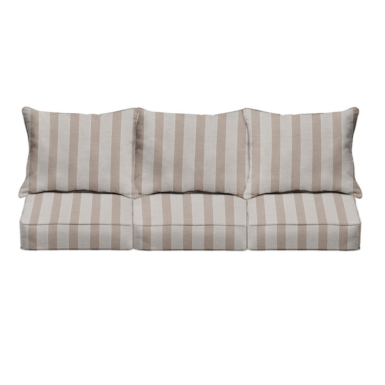 Striped Outdoor Sofa Cushion | Joss & Main